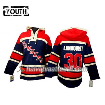 Lasten NHL New York Rangers Henrik Lundqvist 30 Sininen Sawyer Hooded Sweatshirt Lasten NHL New York Rangers Henrik Lundqvist 30 Sininen Sawyer Hooded Sweatshirt